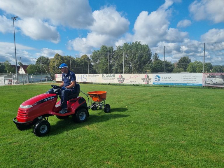 Sommerdüngung fürs Hauptfeld